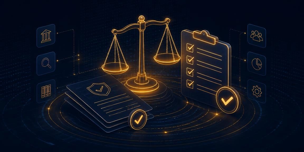 Cover artwork for GRC & Compliance Foundation, a beginner-level GRC & Compliance course with 6 modules and 10 hands-on labs.