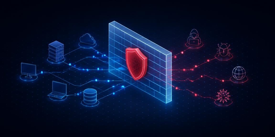 Cover artwork for Network Security Essentials, a beginner-level Network Security course with 8 modules and 12 hands-on labs.